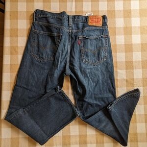 Levi's Men's Straight Cut Medium Wash Blue Jeans 34x32